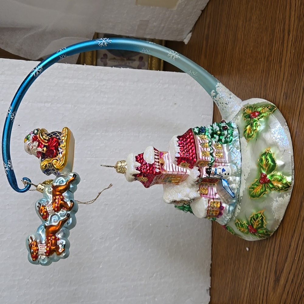 Christopher Radco Midnight Magic Ornaments with Stand RETIRED - Picture 4 of 9